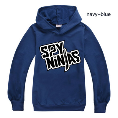 SPY NINJAS Boys Hoodies Tees Cotton Boys Ανοιξιάτικα πουκάμισα για έφηβες Anime Cosplay Pink Shirt Little Kids Hooded Top