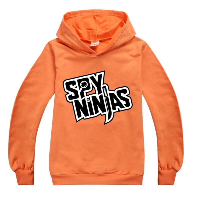 SPY NINJAS Boys Hoodies Tees Cotton Boys Ανοιξιάτικα πουκάμισα για έφηβες Anime Cosplay Pink Shirt Little Kids Hooded Top