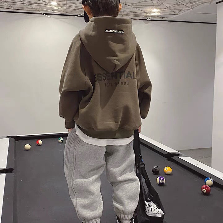 Βρεφικό κασμίρ με κουκούλα πουλόβερ και φλις 2022 New Boy Loose κορεατική έκδοση του μεγάλου παιδικού ρούχου για να κρατηθεί ζεστό