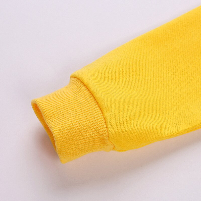 Bērnu apģērbi ar garām piedurknēm vienkrāsains džemperis bērniem pavasaris rudens konfektes krāsa zēnu apģērbi topi Camisa de entrenamiento