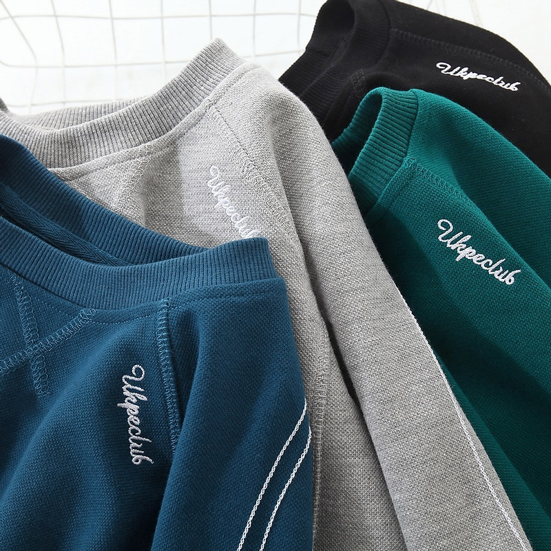 2021 Άνοιξη Φθινόπωρο 3 4 5 6 7 8 9 10 11 12 Χρόνια Μακρυμάνικο Πουλόβερ Όμορφο Βαμβακερό Φούτερ με μανίκια Raglan για Παιδιά Αγοράκι