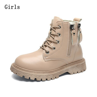 XZVZ Bērnu zābaki Ūdensnecaurlaidīga augšdaļa Bērnu zābaki Neslīdoši nodilumizturīgi Gumijas zole Zēnu Apavi Ikdienas bērnu apavi