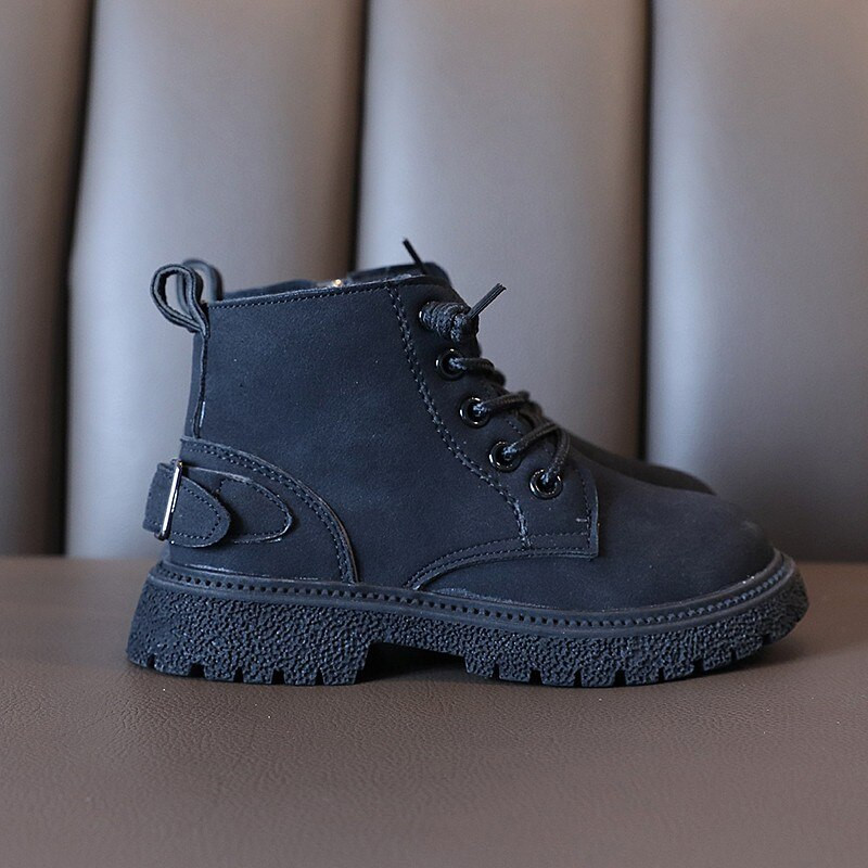 Dječje kratke čizme Zgodne modne dječje gležnjače za sve vrste jesenskih antilop čizama s kopčom, veličina 26-36, ležerna radna čizma za dječake i djevojčice