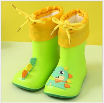 Νεότερα κορίτσια Rainboots Classic Αδιάβροχα παιδικά Παπούτσια Παιδικά μποτάκια βροχής Pvc Λαστιχένιες μπότες Παιδικά παιδικά παπούτσια νερού για αγόρια μπότες βροχής