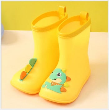 Νεότερα κορίτσια Rainboots Classic Αδιάβροχα παιδικά Παπούτσια Παιδικά μποτάκια βροχής Pvc Λαστιχένιες μπότες Παιδικά παιδικά παπούτσια νερού για αγόρια μπότες βροχής