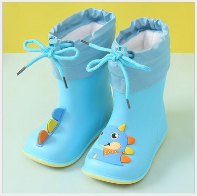 Jaunākie meiteņu lietus zābaki Klasiski ūdensizturīgi bērnu apavi Bērnu lietus zābaki PVC gumijas zābaki bērnu ūdens apavi zēnu lietus zābaki