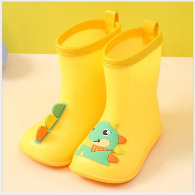 Νεότερα κορίτσια Rainboots Classic Αδιάβροχα παιδικά Παπούτσια Παιδικά μποτάκια βροχής Pvc Λαστιχένιες μπότες Παιδικά παιδικά παπούτσια νερού για αγόρια μπότες βροχής