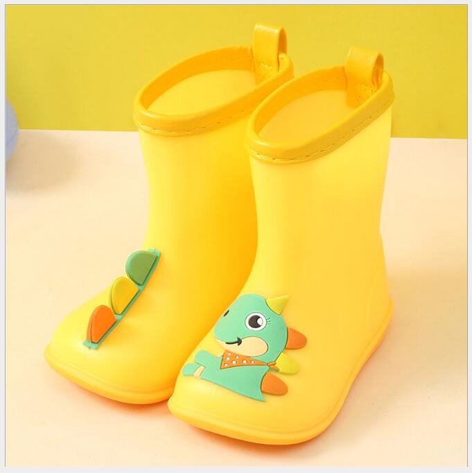 Naujausi mergaičių batai nuo lietaus Klasikiniai vandeniui atsparūs vaikiški batai vaikiški batai nuo lietaus PVC guminiai batai vaikams kūdikių vandens batai berniukų lietaus batai