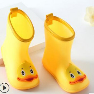 Batai nuo lietaus Vaikiški berniukams Mergaitėms Batai nuo lietaus PVC vandens batai vaikams animaciniai batai vandeniui atsparūs lietaus batai Four Seasons Nuimami