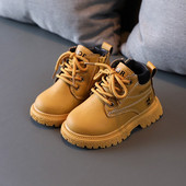 Παιδικά Martin Boots Παπούτσια για αγόρια Φθινοπωρινά χειμερινά δερμάτινα Παιδικά μποτάκια Μόδα για νήπια μπότες για κορίτσια Ζεστές χειμωνιάτικες μπότες Παιδικά παπούτσια για χιόνι