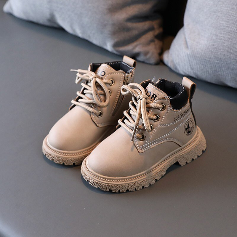 Παιδικά Martin Boots Παπούτσια για αγόρια Φθινοπωρινά χειμερινά δερμάτινα Παιδικά μποτάκια Μόδα για νήπια μπότες για κορίτσια Ζεστές χειμωνιάτικες μπότες Παιδικά παπούτσια για χιόνι