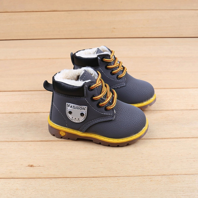 Bērnu zābaki Apavi Toddler Baby Meitenes Zēni Ziemas Sniega zābaki Apavi bērniem Silti Sniega zābaki Bērni Bērni Bērnu Apavi