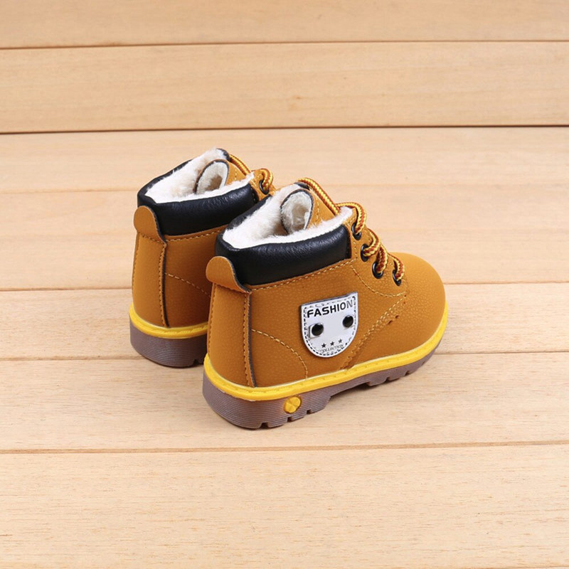 Bērnu zābaki Apavi Toddler Baby Meitenes Zēni Ziemas Sniega zābaki Apavi bērniem Silti Sniega zābaki Bērni Bērni Bērnu Apavi