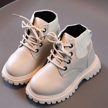 2022 Χειμώνας Παιδικές μπότες για κορίτσια Αγόρια βελούδινες μπότες casual ζεστά παπούτσια στον αστράγαλο Παιδικά μοδάτα αθλητικά παπούτσια Baby Snow μποτάκια CSH1160