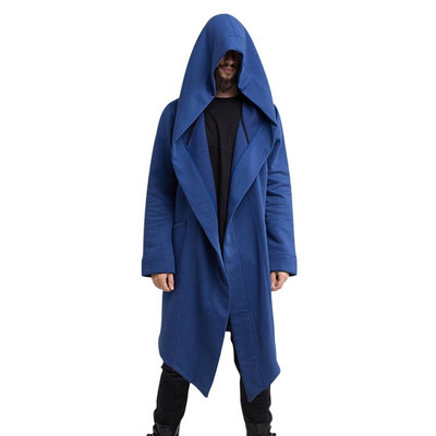 JODIMITTY 2021 Muške majice s kapuljačom Crne hip-hop majice s kapuljačom Modna jakna dugih rukava Plašt Muški kaputi Vanjska odjeća