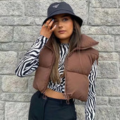 Μόδα Φθινόπωρο Νέο 2022 Κομψά πουπουλένια παλτό Ζεστά πανωφόρια casual ζώνη αμάνικα χειμωνιάτικα γυναικεία γιλέκα Μπουφάν