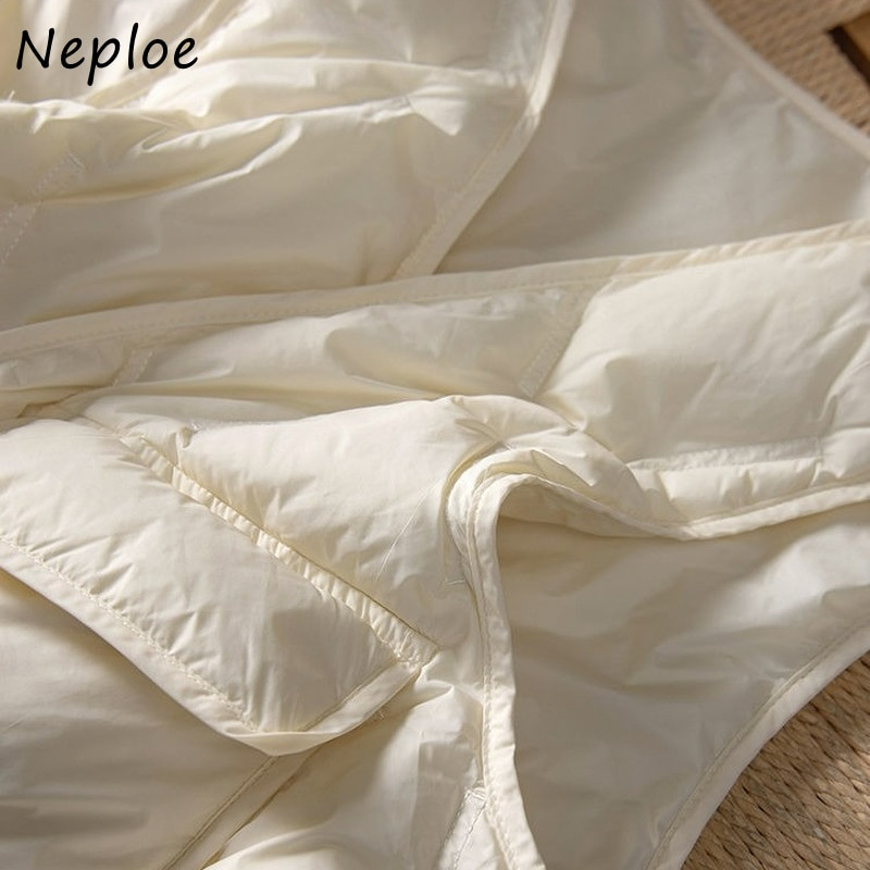 Neploe apgriezta sieviešu veste Modes savilkšanas aukla vienkrāsaina kokvilnas vestes bez piedurknēm virsdrēbes ziemas veste jaka sievietēm