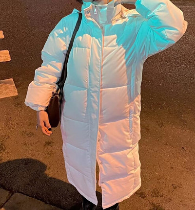 Γυναικείο παλτό με κουκούλα Φθινοπωρινό Ζεστό Παχύ Μακρύ Πουφερ Χειμώνας 2022 Γυναικεία Πουπουλένια Μοντέλα Ζευγάρι Ανδρικών και Γυναικών Parka Quilte