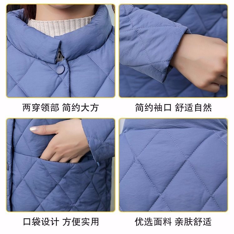 Sieviešu jaka plāns mētelis, 2022. gada rudens ziemas apģērbs, īss sieviešu apģērbs, studentu ikdienas virsdrēbes sievietēm