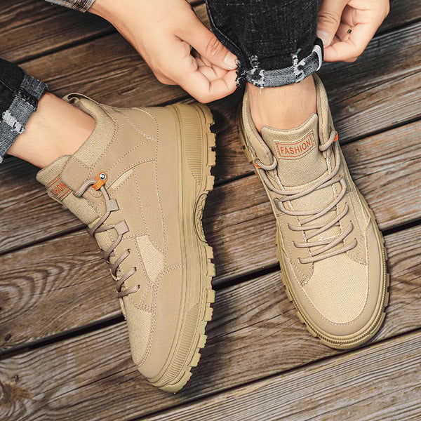 Naujo modelio vyriški žieminiai batai su raišteliais - dviejų modelių