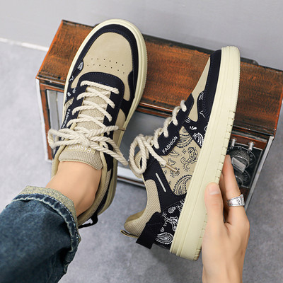 Casual ανδρικά αθλητικά παπούτσια με κορδόνια με ψηλή σόλα