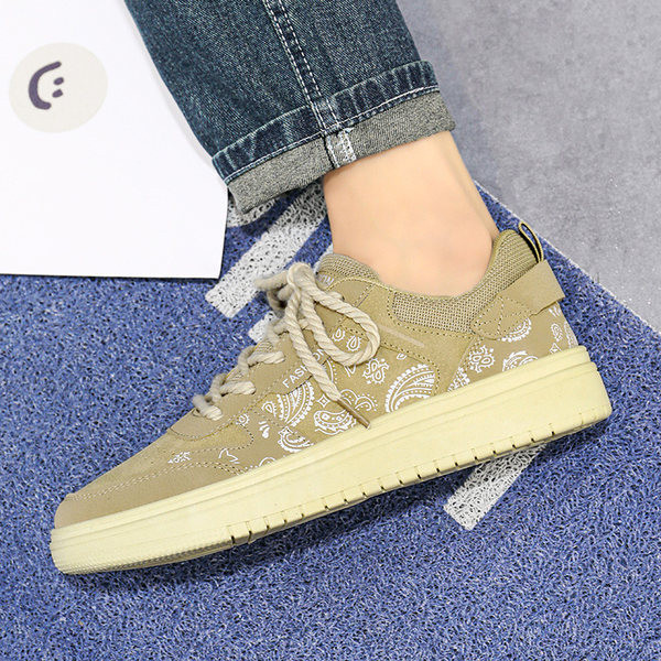 Casual ανδρικά αθλητικά παπούτσια με κορδόνια με ψηλή σόλα