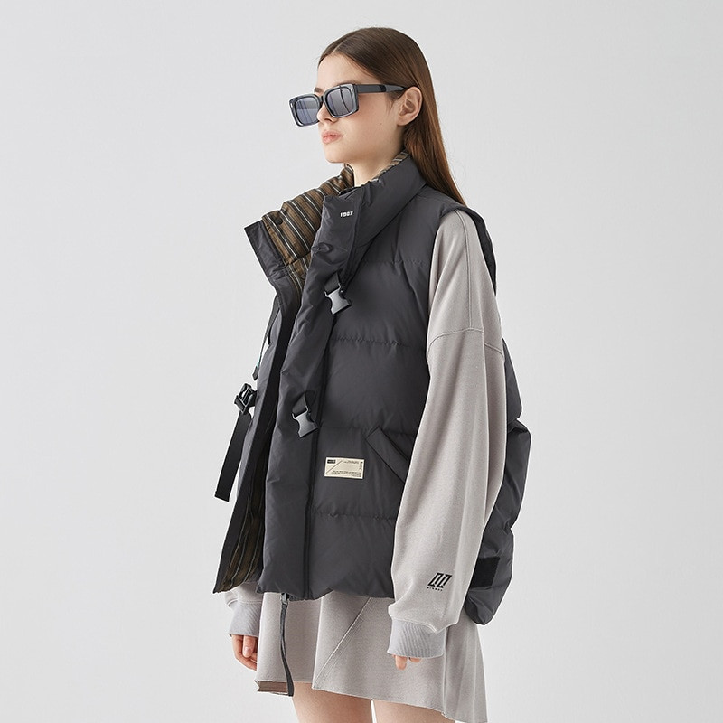 2022. gada jauni pāru modeļi, kokvilnas veste vīriešu un sieviešu vienāda rudens un ziemas ārēja apģērba gadījuma brīva veste jaka