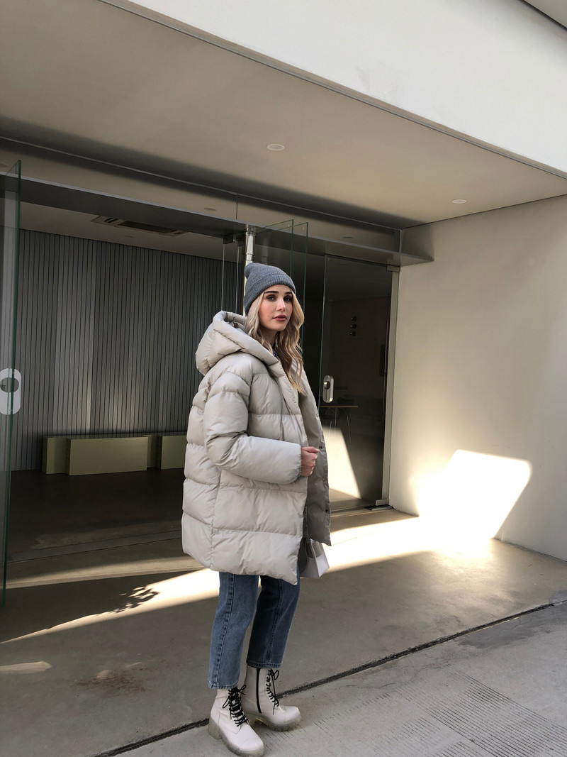 2022 Sieviešu ziemas jaka mētelis Stilīgs Biezs Silts pūkains Parka Sieviešu ūdensnecaurlaidīgs virsējais mētelis New Hot