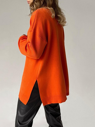 Ziemas sieviešu apkakles 2022. gada zaļi lielizmēra džemperi, klasiski silti, adīti džemperi, topi, garie sieviešu džemperi