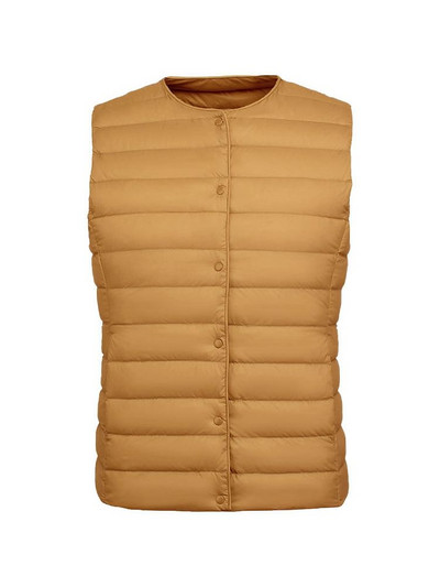 NewBang 90% matēta auduma sieviešu siltās vestes īpaši vieglas dūnu veste sievietēm divvirzienu veste Pārnēsājama silta bezpiedurkņu ziemas odere