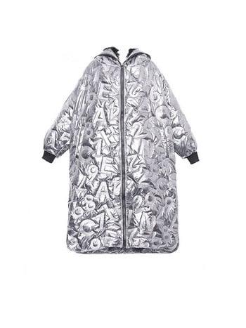 XITAO Γυναικεία Μόδα Parkas New Goddess Fan Pocket 2020 Winter Split Hooded Collar Small Fresh Casual Parkas DMY1754