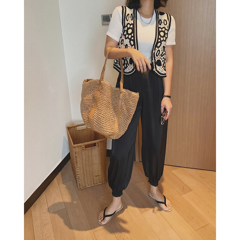 2022 Za Oem Γυναικεία Άνοιξη Καλοκαίρι Πλεκτά Πλεκτά Πουλόβερ Γιλέκα Y2k Γιλέκο Αμάνικα Ρούχα Νέα Vintage Crop Tops Ζακέτα