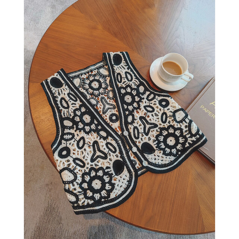 2022 Za Oem Γυναικεία Άνοιξη Καλοκαίρι Πλεκτά Πλεκτά Πουλόβερ Γιλέκα Y2k Γιλέκο Αμάνικα Ρούχα Νέα Vintage Crop Tops Ζακέτα