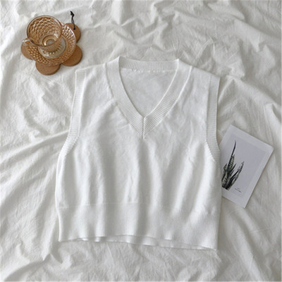 Μόδα Φθινοπωρινό γυναικείο πουλόβερ 2020 Κορεάτικο Γυναικείο Κομψό Πουλόβερ με λαιμόκοψη V Χαλαρά, καθημερινά πλεκτά μπλουζάκια Εξωτερικά ρούχα PZ3410