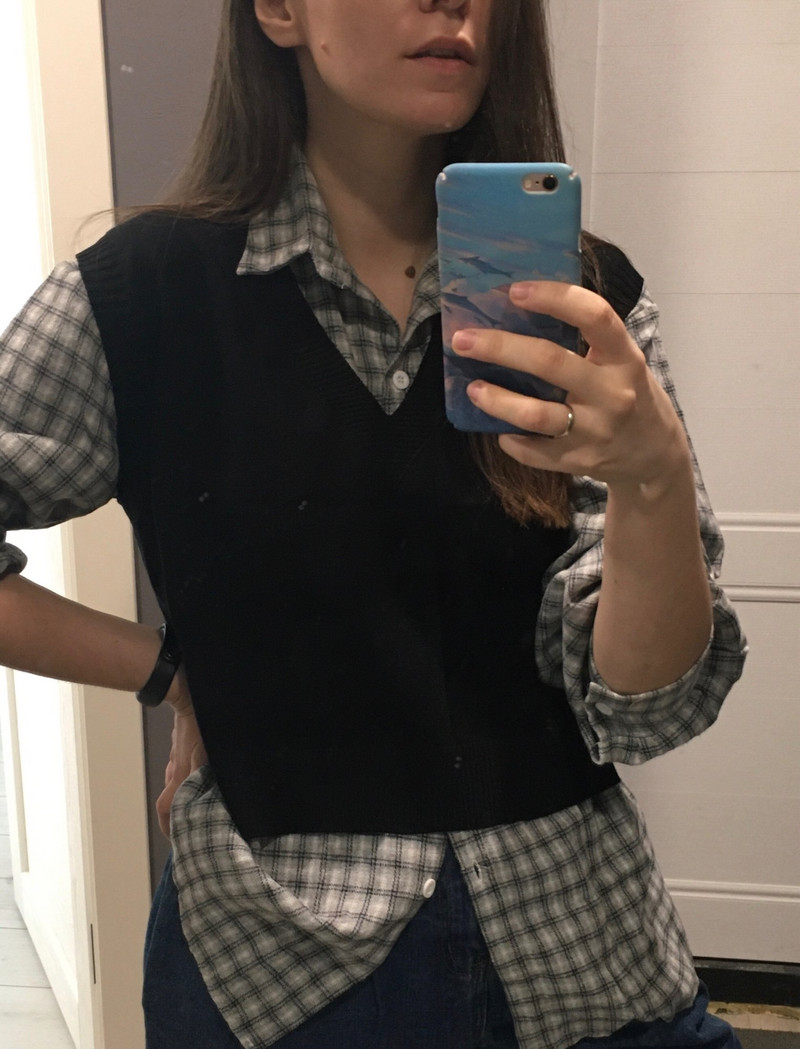 Γυναικείο Γιλέκο Πουλόβερ Χειμερινό Πλεκτό Παλτό Αμάνικο Ζεστό Πουλόβερ Γιλέκο για Γυναικείο Σχολικό Γιλέκο Κοριτσιού Σώμα πιο ζεστό κυρίες