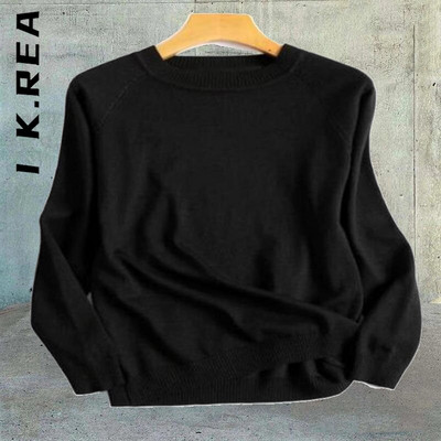 I K.Rea trikotāžas modes sieviešu džemperis Meiteņu lēts mīksts trikotāžas džemperis Elegants ikdienas tops sieviešu korejiešu sieviešu džemperi sievietēm