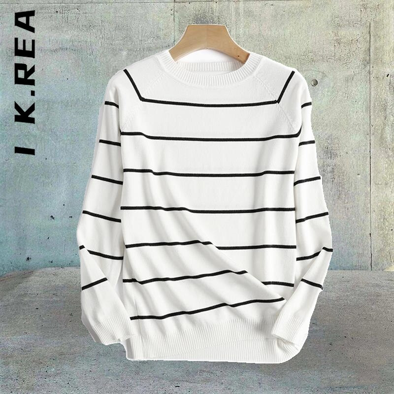 I K.Rea trikotāžas modes sieviešu džemperis Meiteņu lēts mīksts trikotāžas džemperis Elegants ikdienas tops sieviešu korejiešu sieviešu džemperi sievietēm