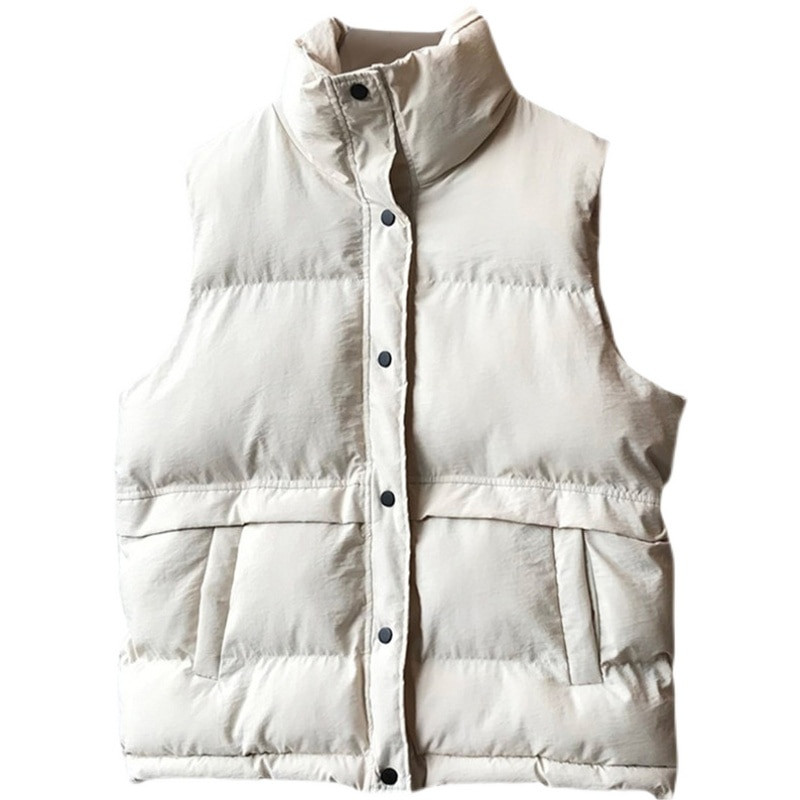 Vairumtirdzniecība 2021. gada jaunums Liela izmēra ziemas jaka, pārdošana bez piedurknēm, sieviešu modes ikdienas silta sieviešu veste sieviešu mēteļi