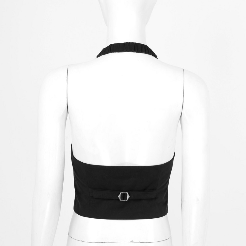 Sieviešu klasisks uzvalks uzvalks veste bez aizmugures pogām bez piedurknēm Modes sieviešu vestes svinīgi Eleganti OL Sieviešu vestes Mujer