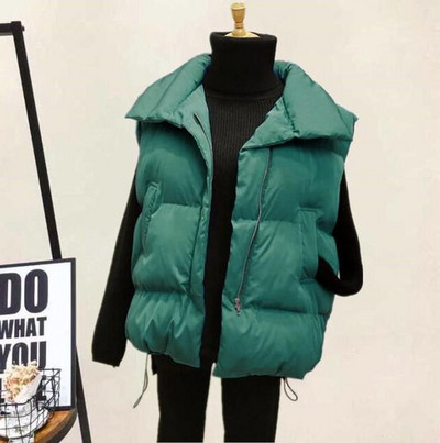 Lusumily Winter 2022 silta veste sieviešu bezpiedurknēm jaka Viegla, silta veste dūnu veste sieviešu bezpiedurknēm mētelis biezs vestes augšdaļa