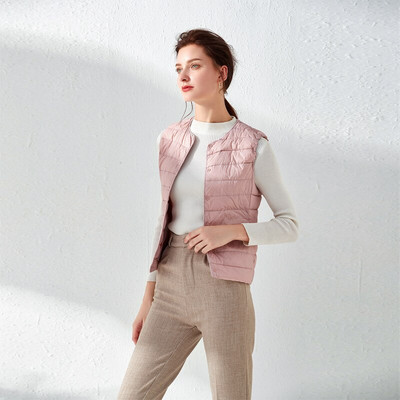 NewBang Γυναικεία Ζεστά Γιλέκα Εξαιρετικά Ελαφρύ Γυναικείο Γιλέκο Ματ Υφασμάτινο Γιλέκο Φορητό ζεστό αμάνικο χειμερινό χιτώνιο