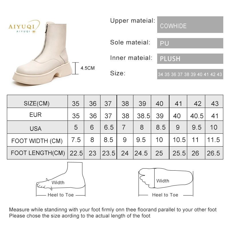 AIYUQI sieviešu Chelsea zābaki  modes kažokādas ziemas zābaki sievietēm priekšpusē rāvējslēdzējs Britu stila sieviešu īsie zābaki