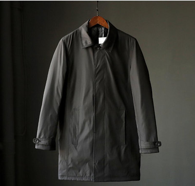 Ανδρικά ρούχα 2022 Αδιάβροχα και ανθεκτικά στο σκίσιμο Φθινοπωρινό, Χειμώνα, Καπιτονέ ζεστό ανδρικό καπιτονέ μεσαίου μήκους παλτό