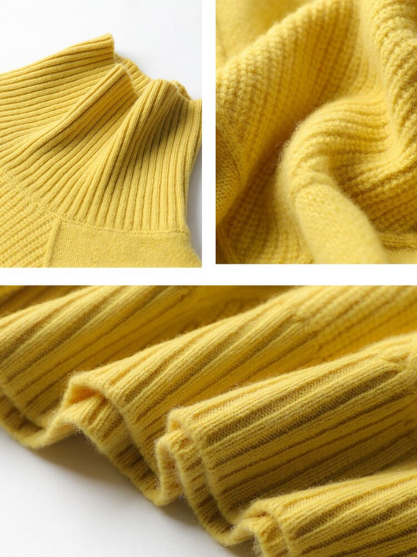 Džemperis ar bruņurupuču apkakli sieviešu rudens ziemas jauns dimanta formas vienkrāsains biezs džemperis brīvs, slinks vējš trikotāžas krekls ar apakšu