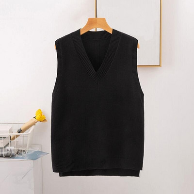 Rudens ziemas sieviešu brīvs trikotāžas džemperis sieviešu džemperis sieviešu džemperis veste Sieviešu puloveri pusaudžu skolas meiteņu veste