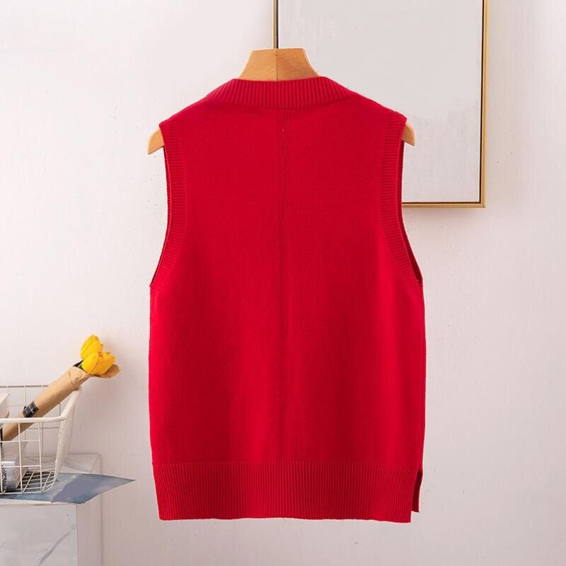 Rudens ziemas sieviešu brīvs trikotāžas džemperis sieviešu džemperis sieviešu džemperis veste Sieviešu puloveri pusaudžu skolas meiteņu veste