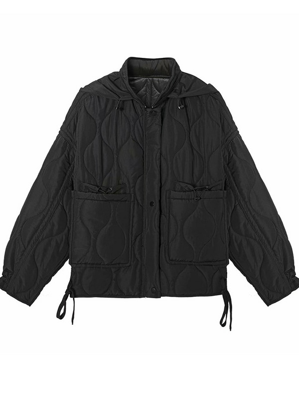 Ikdienas īsa dūnu jaka Sieviešu ziemas parki Brīvs, ciets sieviešu mētelis Viegls, plāns ielas apģērba jaka Sieviešu elegants virsdrēbes