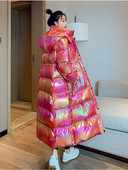 KBAT 2022 ziemas ūdensizturīgs garais parks kokvilnas polsterēta sieviešu jaka ar kapuci, biezs silts sniega mētelis, modes lielizmēra virsdrēbes