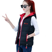 Rudens ziemas dūnu kokvilnas veste sieviešu īsa jaka virsdrēbes 2022. gada jauna mode, vispiemērotākā piedurkņu vestes vestes, sieviešu mētelis, 3XL