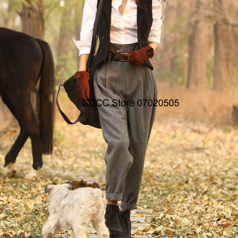 Novi ženski prsluk Vunena jakna bez rukava u obliku riblje kosti, ležerni ženski kaputi s V-izrezom Colete